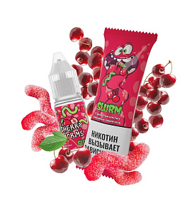 Slurm (Слёрм) с ароматом "Cherry Worms" (Кислые Вишневые Червячки), объем: 10мл,  АТП