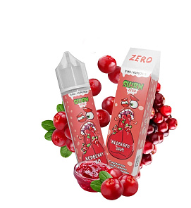 Slurm (Слёрм) Zero с ароматом "Redberry Jam" (Кислый ДжемизБрусникииКлюквы), 70/30 объем: 58мл,  АТП