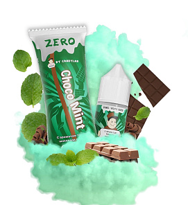 CandyMan Zero (Кэндимэн Зеро) "Choco Mint" (Темный шоколад Мятным сиропом) 27мл, 50/50
